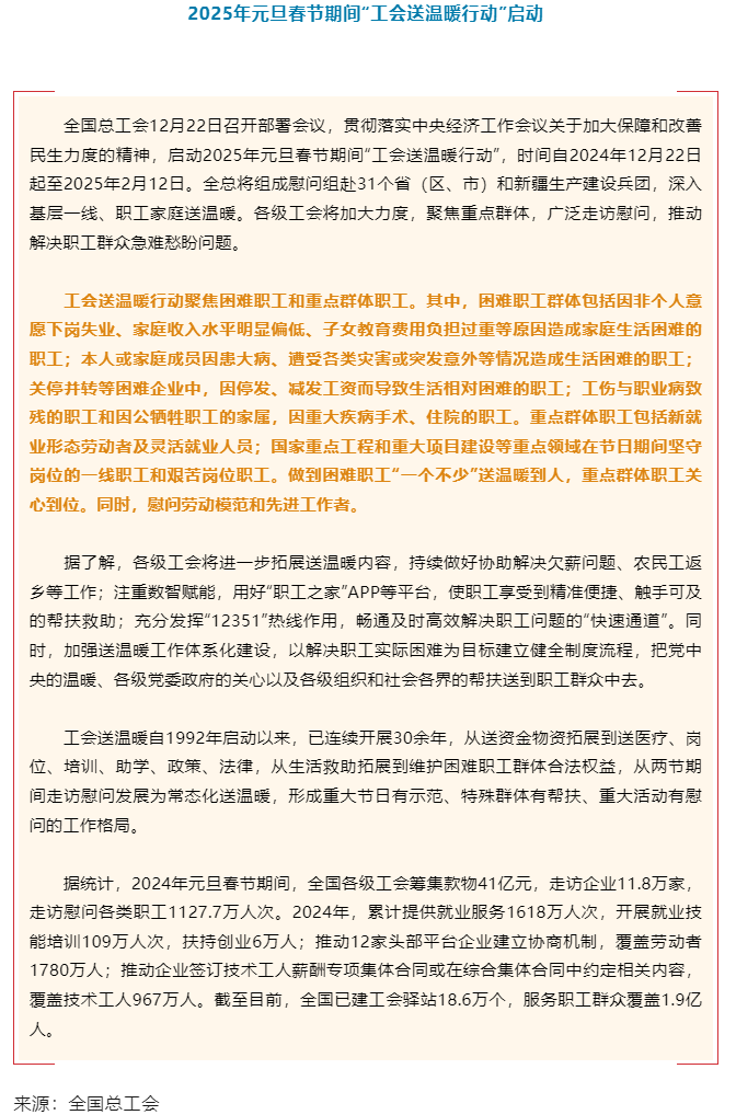 啟動！2025年元旦春節(jié)期間“工會送溫暖行動”即日起至2025年2月12日在全國開展.png