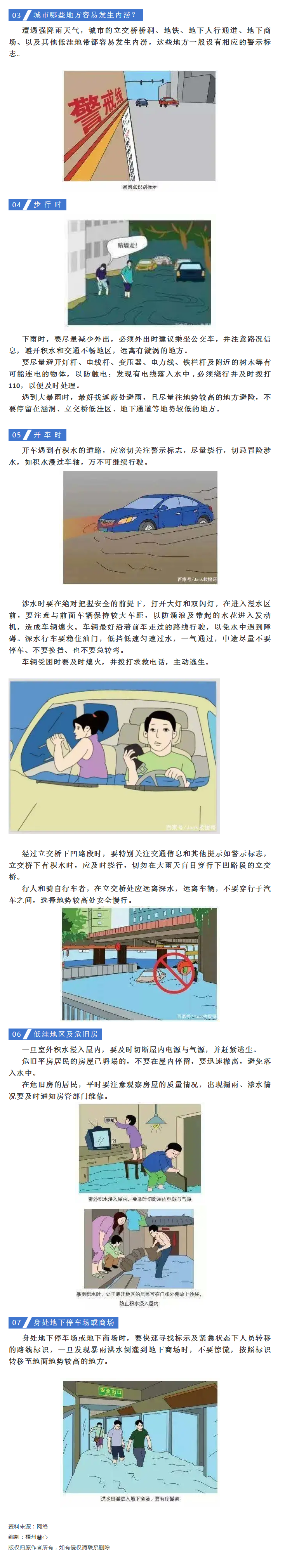【職業(yè)防護科普】暴雨導致城市內(nèi)澇，公眾應該如何避險？.png